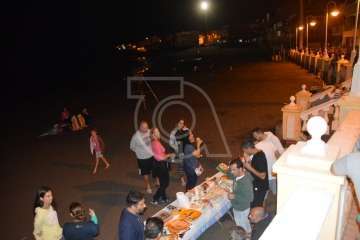 Los Mechones se conjuran con la Noche de San Juan en Melenara (Foto TA)